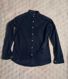 Fuuari Navy Blue Casual Shirt
