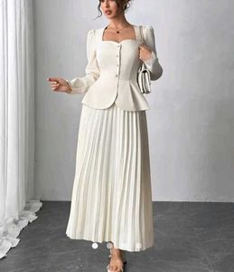 Elegant Cream Dress