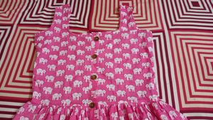 Pink Sleeveless Dress