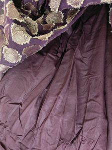 New Purple And Turquoise Beautiful Long Dres