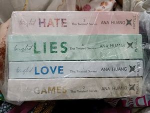 Twisted series,  Love + Hate + Game + Lies  by Ana