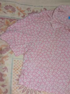 Floral Crop Shirt