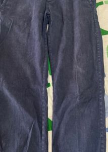 Navy Corduroy Pants
