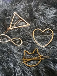 [Brand New] Korean Metal Hair Pins 🫰🏻💕