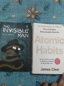 | The Invisible Man by H. G. WELLS + Atomic Habits