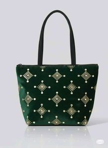Embroidered Tote Bag
