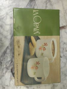 Small Cup Set 6 Pieces 120 ml size