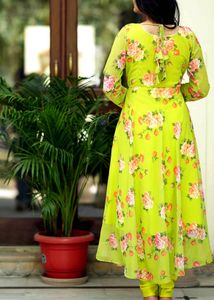 Sale!!!!Stunning Green Anarkali Suit🌟✨