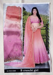 Elegant Ombre Saree