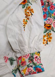 Puff Sleeves FLORAL DRESS!!