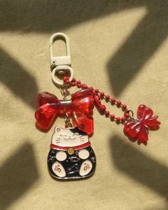 ₊✩‧₊˚౨ৎ˚₊✩ Lucky Cat Keychain ꩜ .ᐟ