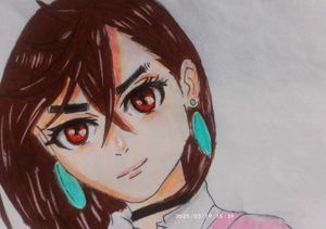 Anime Girl Portrait