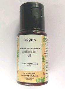 SIRONA ANTI HAIR FALL OIL