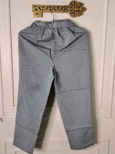Gray Casual Pants