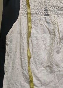 Off White Cotton Top