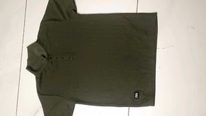 Zara Olive ♠️Green Polo Shirt ✨- Men's Size M