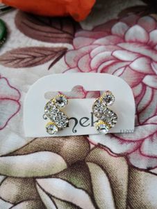 Crown Ring &amp; Crystal Ear Climber Set