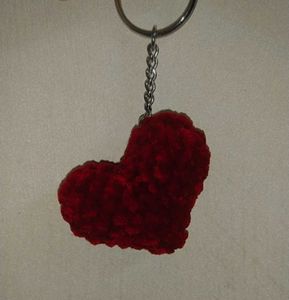 Red Heart Keychain