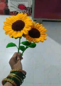 Crochet Sunflower