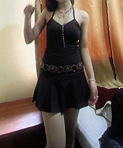 Y2k Tube Tie Mini Dress