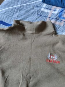 Khaki Long Sleeve Top with no any flaw.