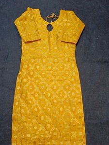 Yellow Kurti