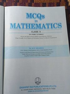 MCQ In Mathematics For Class 10th RD Sharma