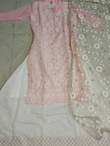 Elegant Pink Kurta Set