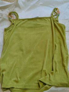Olive Green Cami Top