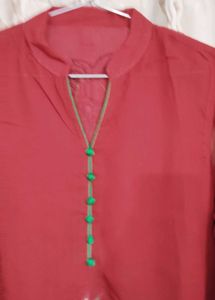 Elegant Embroidered Kurta