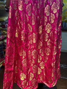 Elegant Turquoise &amp; Pink Indian Dress