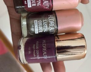 Set Of 3 Nail Enamel