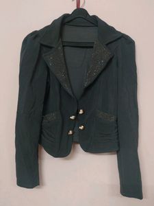 Fancy Jacket Crop Style