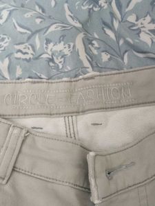 Casual Beige Pants