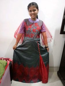 Beautiful Party Wear Gown For Sale