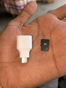 SanDisk 8GB Memory Card And Google OTG