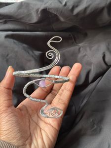 Silver Wire Upper Arm Cuff