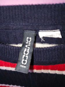 Striped Knit Sweater