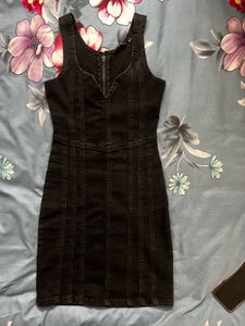 Black Denim Dress