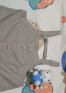 Gingham Pinafore for women