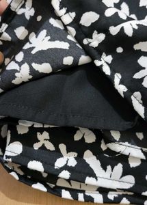 Black And White One Piece Cute Dress