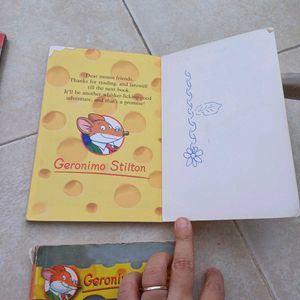 set of 3 Geronimo Stilton Books
