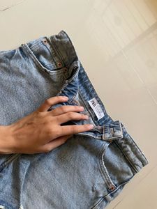 Zara Denim beach shorts