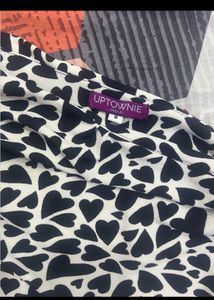 Chic Animal Print Top