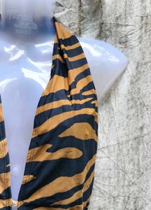 Tiger Print Swimsuit