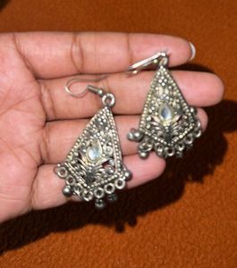 Silver Hoop Earrings