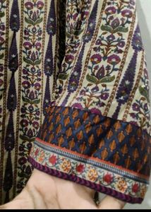 sale Floral Print Kurta