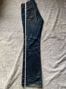 Vintage faded flared jeans