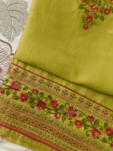 Embroidered Salwar Suit 3 Piece