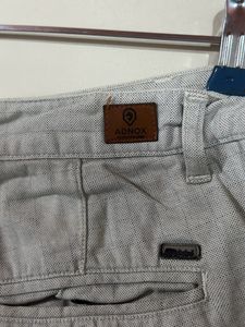 ADNOX Jeans With Check Formal,Party,Casual Pants